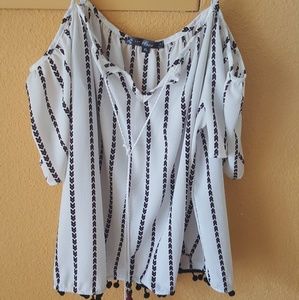 Off the shoulder blouse
